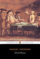 Cover of Samuel Johnson's Selected Essays